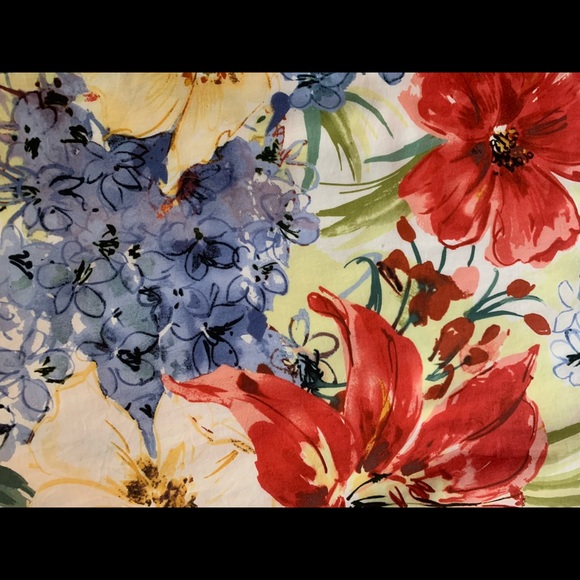 Tommy Bahama Adjustable Empire waist Tank/Sundress in Vibrant Floral, EUC - Picture 4 of 9